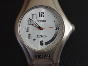 レア Jorg Hysek ヨルグイゼックデザイン SEIKO セイコー KINETIC キネティック アークチュラ 腕時計 型式: 5J22-0A90 管理No.13425