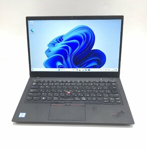 NT: 【lenovo】ThinkPad X1 Carbon /Corei5-8350U 1.70GHz/ 8GB /SSD:256/無線ノートパソコン&windows11