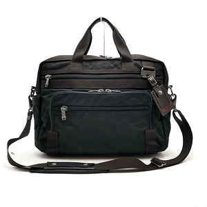 送料無料 美品 トゥミ ビジネスバッグ ブリーフケース 鞄 69611HKO アルファ ブラボ シアトル 黒系 茶系 メンズ