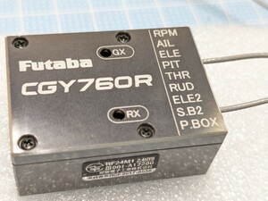 ●□1円〜●□双葉様 CGY760R ウ゛ァージョン4.1 フタバ 受信機ガバナー内蔵ジャイロ　中古　元箱取説付属品付