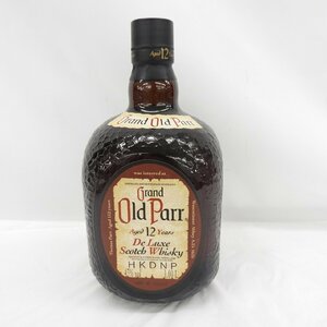 1円～【未開栓】Grand Old Parr グランド オールドパー 12年 デラックス スコッチ ウイスキー 1000ml 43% 11554628 0430