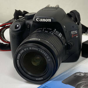 【CANON キャノン】EOS kiss X4 1眼デジタルカメラ EF-S 18-55mm 1:3.5-5.6 中古美品 取説有 一眼レフ