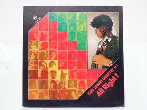 鈴木勲 Quartet+1「All Right!」LP（12インチ）/Three Blind Mice(TBM-36)/Jazz