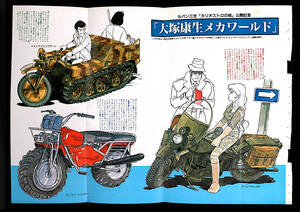 [Vintage][Not Displayed][Delivery Free]1984 Animec? Cagliostro Castle Open Ootsuka Yasuo/Yutaka Izubuchi 大塚康生/出渕裕[tag2202]