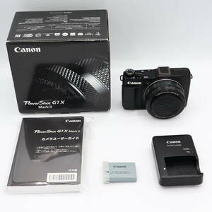 Canon デジタルカメラ Power Shot G1 X Mark II 光学5倍ズーム F値2.0 ブラック PSG1X MARKII　#240411