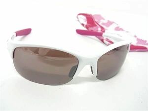 1円 ■美品■ OAKLEY オークリー 24-176 62□12 124 Commit サングラス メガネ 眼鏡 レディース ホワイト系 AX5164