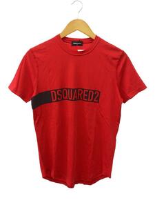 DSQUARED2◆Tシャツ/-/コットン/RED