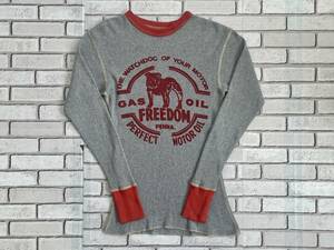 ＵＳＥＤ　フリーホイーラーズ　FREEWHEELERS　POWER WEAR　長袖Ｔシャツ　サイズ Youth M　サーマル　FREEDOM