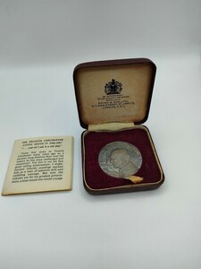 サー・フランシス・チチェスター 　Sir Francis Chichester　コレクション 銀 記念メダル コイン　1966-7　レア　シリアル入り　イギリス　