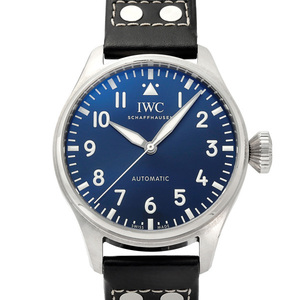 IWC ビッグ・パイロットウォッチ 43 IW329303 ブルー文字盤 中古 腕時計 メンズ