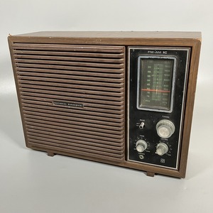 C3-235　ナショナル パナソニック RE-780 トランジスタ ラジオ FM AM 約H25W33.5D12cm 昭和レトロ 通電のみ確認 ジャンク