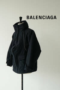 BALENCIAGA バレンシアガ コットン × ナイロン スウィング ジャケットsize 34 505206 0404107