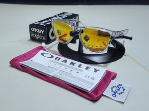 正規品 新品 偏光レンズ OAKLEY FROGSKINS XS オークリー フロッグスキン PRIZM 24K POLARIZED プリズム ポラライズド サングラス