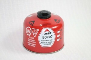 新品 MSR ISOPRO FUEL CANISTER エムエスアール イソプロ ガス缶 8OZ OD缶 即納 美品 入手困難 エムエスアールイソプロガス