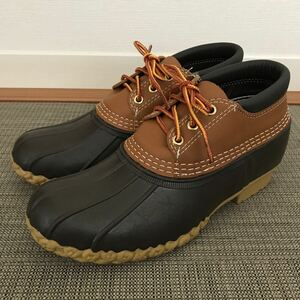 美品 USA製 LLBean エルエルビーン 175060 メンズ ビーンブーツ ガムシューズ size 7/M Bean Boots Gumshoes ハンティング 短靴 シューズ