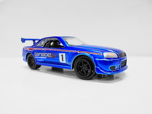 jada toys 2002 ニッサン スカイライン GT-R R34 ミニカー 1/64 JDM チューナーズ ジャダ ジェイダ 青