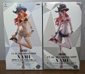 ワンピース FLAG DIAMOND SHIP NAMI ナミ 全1種 新品未開封品 フラッグ ダイヤモンドシップ フィギュア ビキニ ONE PIECE プライズ