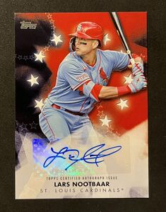 Lars Nootbaar Topps Baseball Stars Auto ラーズ ヌートバー #BSA-LN サイン WBC 日本代表