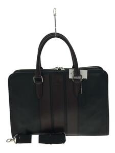 COACH◆ブリーフケース/レザー/BLK/F72308