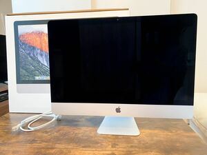 Apple iMac (Retina 5K, 27-inch, Late 2015) 3.2 GHzクアッドコアIntel Core i5 24GB 27インチ 本体