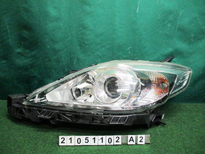 H20年 ●プレマシー （20Z） DBA-CREW 後期 HID★ヘッドライト 左● キセノン STANLEY P7696 【岐阜発】