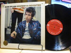 ボブ ディラン "Highway 61 Revisited" Columbia 2389 Mono 2- eye プロモ Sticker 海外 即決