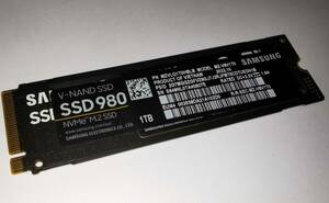 ■新品■ NVMe M2 SSD Samsung SSD980 1TB (1000GB) (PCIe Gen3.0 MZ-V8V1T0B/IT)