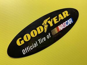 非売品 GOODYEAR グッドイヤーステッカー(大) NASCAR バンパーステッカー