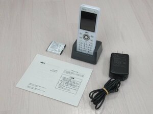 ΩYI 504 o 保証有 20年製 NEC Carrity-NW PS8D-NW コードレス電話機 取説・電池付 初期化済 綺麗目
