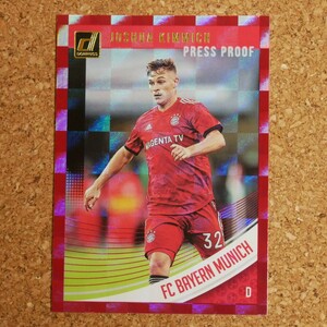 panini donruss soccer Joshua Kimmich パニーニドンラスサッカー ヨシュア・キミッヒ バイエルン ドイツ