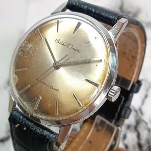 稼働品 SEIKO Crown セイコー クラウン 19石 手巻き アンティーク ヴィンテージ メンズ 腕時計 ■nmx-996
