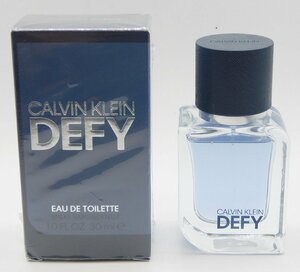 Calvin Klein カルバンクライン☆DEFY デファイ オードトワレ 30ml 香水☆ほぼ未使用品☆Z0202752