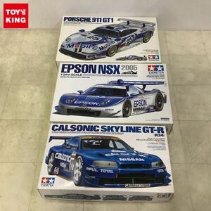 1円〜 タミヤ 1/24 カルソニック スカイライン GT-R R34 ポルシェ911 GT1 他