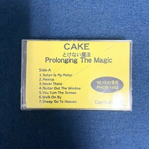 希少! レア! プロモ CAKE Prolonging the Magic カセットテープ 非売品 サンプル品 ケイク とけない魔法 digjunkmarket