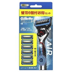 ジレット プログライド エアー 電動 本体 替刃6コ付