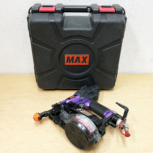 マックス/MAX 41mm高圧ねじ打ち機 ターボドライバー HV-R41G5 メタリックパープル 動作確認
