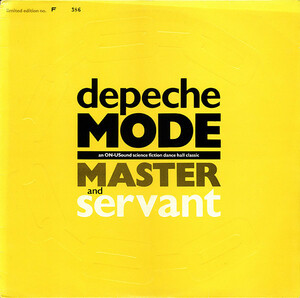 Depeche Mode Master And Servant (An ON-USound Science Fiction Dance Hall Classic)　ON－U総帥　Adrian Sherwood Remix!!