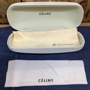 送料無料【Sあ1548】セリーヌ　CELINE メガネケース