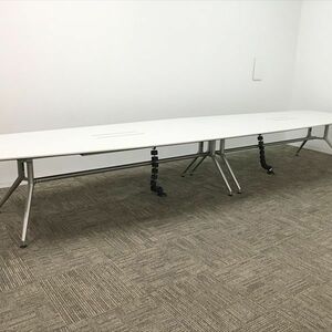 ミーティング 会議 オフィス テーブル 要組立 DD DDD-482FWS-W9 イトーキ 中古 TM-839091B