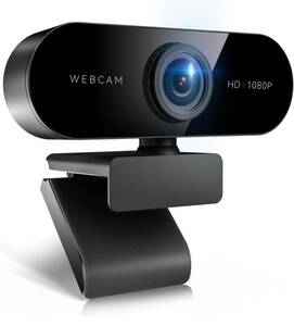 Webカメラ DEFART 【フルHD 1080P 200万画素】 ウェブカメラ マイク内蔵 USBカメラ 自動光補正 30FPS オートフォーカス 超広角95° 外付