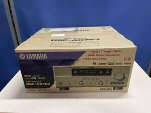 【デッドストック】 YAMAHA ヤマハ DSP-AX763 DSP AV アンプ オーディオ機器 ゴールド