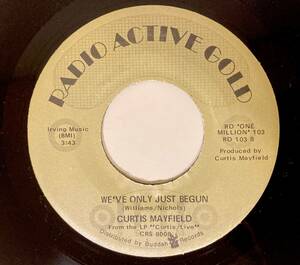 7inch★Curtis Mayfield『We