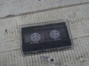 M9664 METAL TAPE TDK MA60 60分 メタルテープ 録音済 動作保障なし ゆうメール180円 (0507)