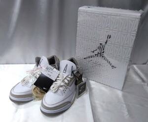 未使用 黒タグ付 箱付 美品 A Ma Maniere NIKE WMNS AIR JORDAN 3 RETRO SP ナイキ ア マ マニエール エアジョーダン3 DH3434-110 22.5cm