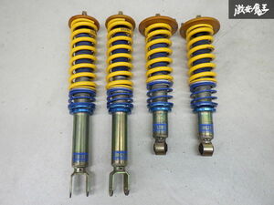 【固着無し 戻る】OHLINS オーリンズ BNR32 スカイライン GT-R ネジ式 車高調 サス ショック 1台分 減衰調整 前後ピロ 棚17-2