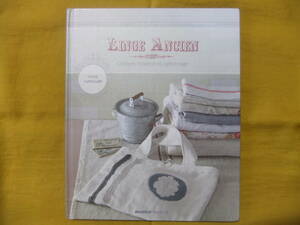 LINGE ANCIEN　洋書　リネン　刺繍　カルトナージュ　Sylvie Castellano MANGO PRATIQUE Couture broderie et cartonnage