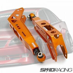 車検OK JZX110 鬼キャン ロアアーム 40&70mm ダウン リア SC430 SXE10 アルテッツァ ピロ スキッドレーシング # :13-A1 13-A4