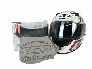 KABUTO/カブト ヘルメット KAMUI3 フルフェイス 2019年製 サイズ : L(59~60cm未満) ホワイト