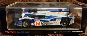 スパークモデル 1/43 トヨタ・TS030・ハイブリッド 2012 ル・マン24時間レース 中嶋.ヴルツ.ラピエール spark 2012 LE MANS RACE 難有品