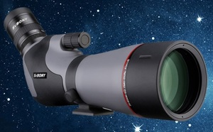 20-60x80mmフィールドスコープ スポッティング アーチェリー デュアルスピードフォーカシング射撃 バードウォッチング 野鳥観察 星空観測